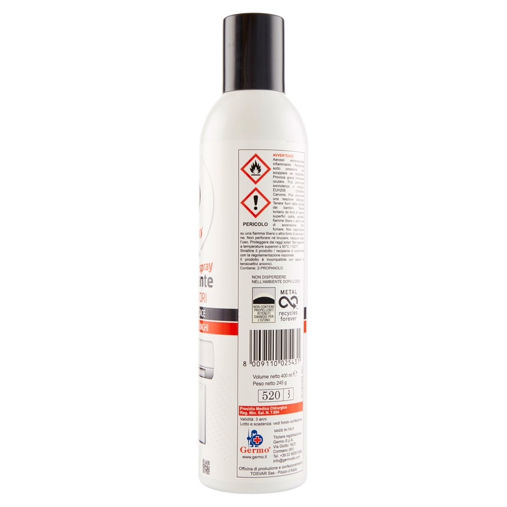 Germo Tech spray Disinfettante Climatizzatori 400 ml